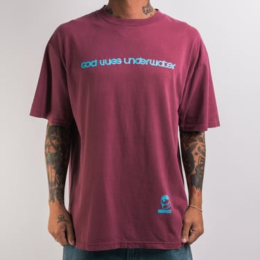 Vintage 90’s God Lives Underwater GLU Nitrus T-Shirt 