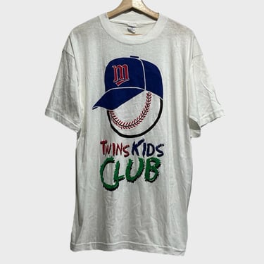 Vintage Minnesota Twins Kids Club Shirt L