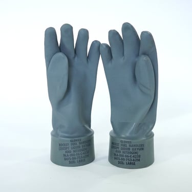 Rocket Fuel Handlers Gloves C.1980's