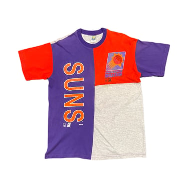 (M) Grey/Orange/Purple Phoenix Suns NBA T-Shirt 042022 JF