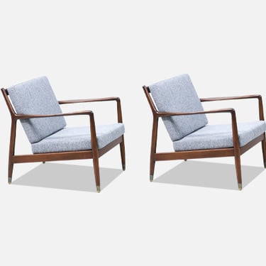 Folke Ohlsson Model-143 Lounge Chairs for Dux