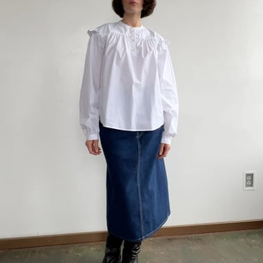 Vintage Calvin Klein Denim Skirt (M)