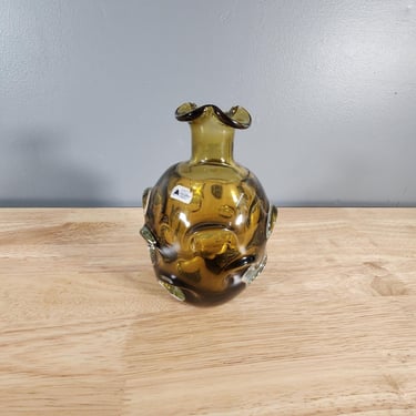 Swedish Glass Vase 