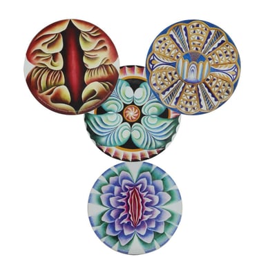 The Dinner Party x Judy Chicago | Coaster Set