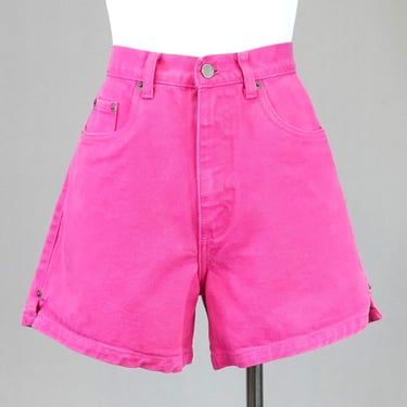 90s Pink Bill Blass Jean Shorts - 28