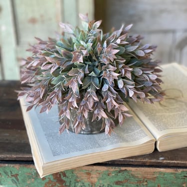 Dawn's Break Half Sphere, realistic fall plants, European faux flower, cottage core floral, half sphere greenery, realistic flowers, 