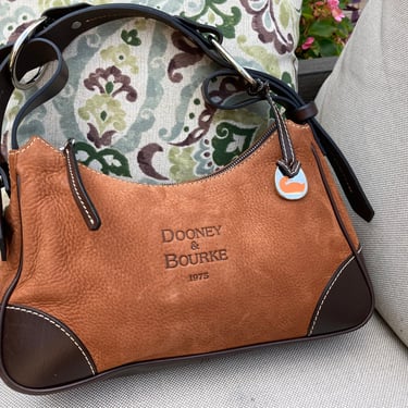 Vintage 1975 DooneyBourke Leather Brown Shoulder Bag no. J6265632 by LeChalet