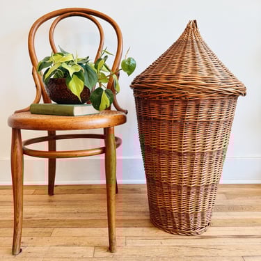 Tall Basket with Lid