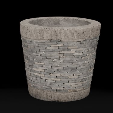 Medium Flat Stone Pot