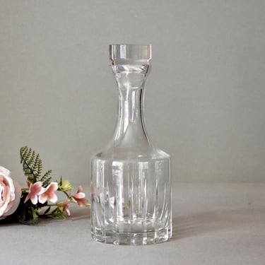 Vintage Cut Crystal Glass Water Decanter Home Decor Drinks Jug  Table Decor 