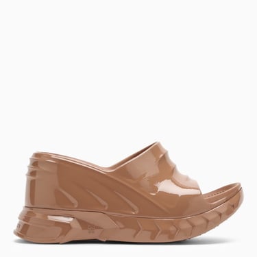 Givenchy Marshmallow Wedge Sandals Clay Women
