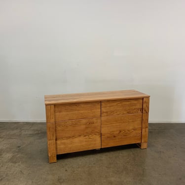 Post modern oak dresser 