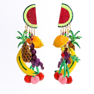 Fruit Party Chandelier Earrings