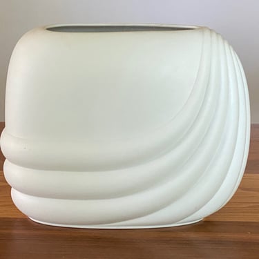 MCM Rosenthal Studio Line Uta Feyl White Bisque Vase Germany 