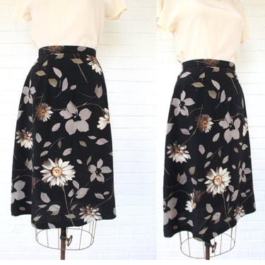1990's Size 10 Wildflower Skirt 