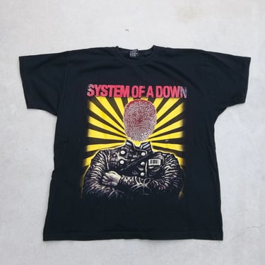 Vintage T-Shirt System of a DownTee Medium 2000s Heavy Metal Skate Collectors Double Sided 