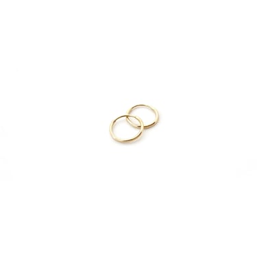 Selah Vie mini hoop earrings 10mm 14k Gold Filled