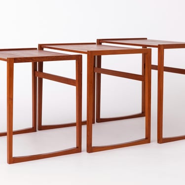 Set of nesting tables 1960s - Danish Vintage 