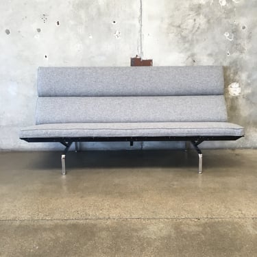 Vintage Herman Miller &quot;Compact&quot; Sofa By Charles &amp; Ray Eames