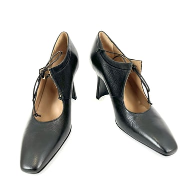 No. 6 Camille Lace Up Heels