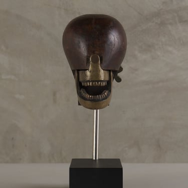 19TH C DENTIST'S TEACHING AID PHANTOM, ENGLAND