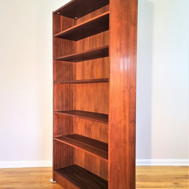 Mid Century Walnut Bookshelf 