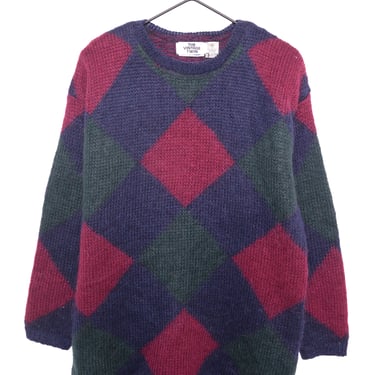 1990s Diamonds Mohair Sweater
