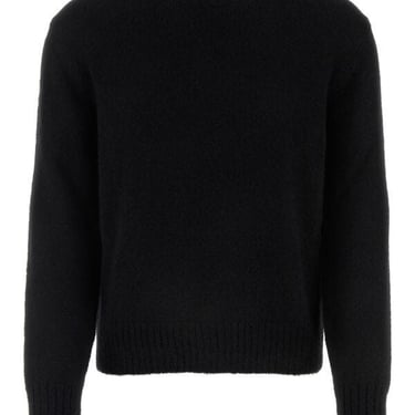 Tom Ford Men Black Alpaca Blend Sweater