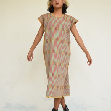 Vintage Hand Woven Huipil, Dress 
