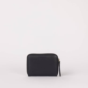 O My Bag - Robbie Wallet - Black Soft Grain Leather