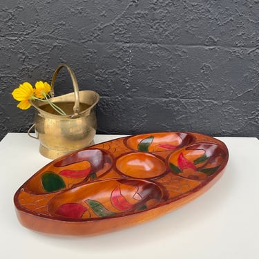 Mexican Wooden Appetizer Dish