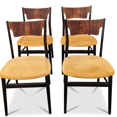 4 Rosewood Chairs - 042379