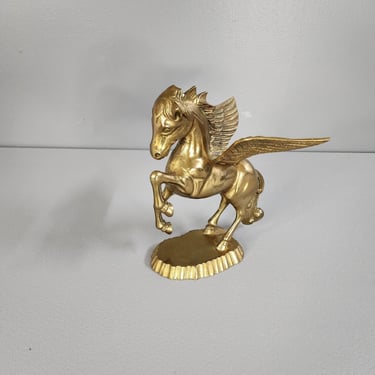 Vintage Brass Pegasus 