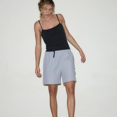 Deiji Studios Simple Knit Top - Charcoal