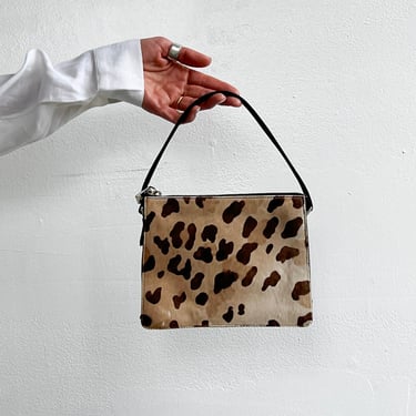 Cowhide Leopard Minibag ()