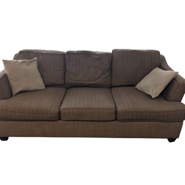 3-Seater Brown Couch