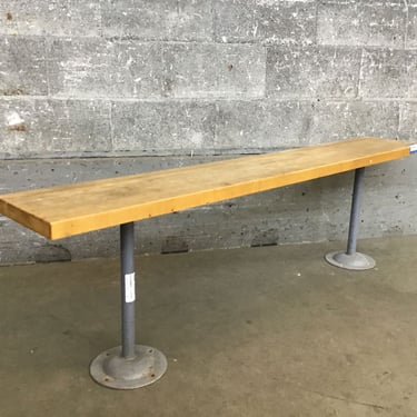 5′ Maple Locker Room Bench (Seattle)