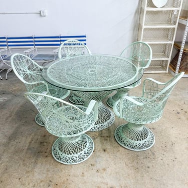 Spun Fiberglass Patio Dining Set *MESSAGE US for shipping quote* 