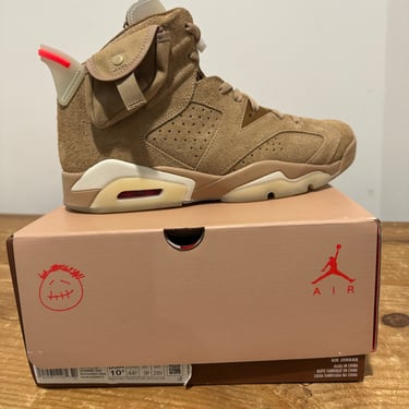 Jordan 6 Travis Scott British Khaki (Sz 10.5)