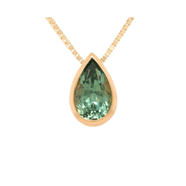 Maine Tourmaline Necklace — Young in the Mountains Trunk Show