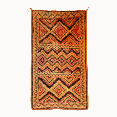Vintage Moroccan Taznakht Rug | 4’9” x 8’1”