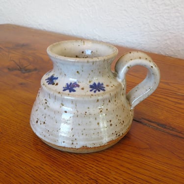 Vintage Studio Stoneware Pottery Mug Hand Thrown 9 oz. 