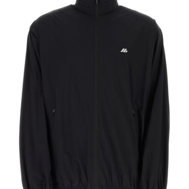 Balenciaga Man Black Stretch Nylon Windbreaker