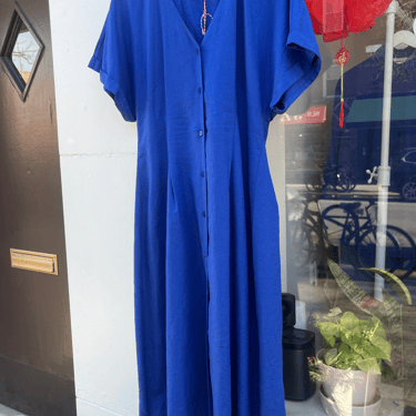 Laura dress, indigo