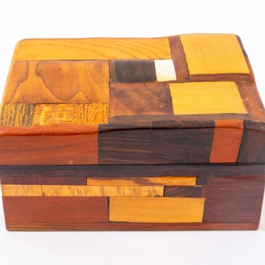Rinsema &amp; Schwitters Style Wood &quot;Collage Box&quot;