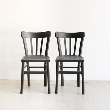 Pair of Spindle Dining Chairs