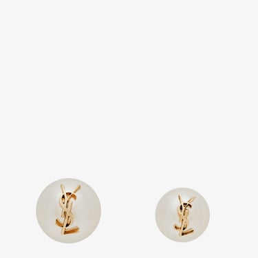 Saint Laurent Women Saint Laurent White Earrings