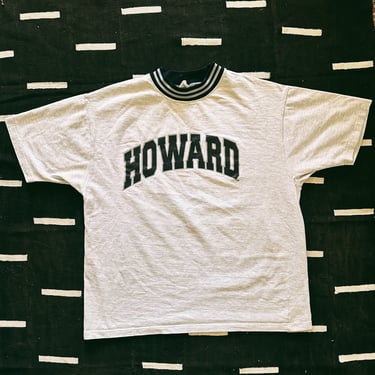 Vintage Howard University Ringer T-Shirt (1980’s)