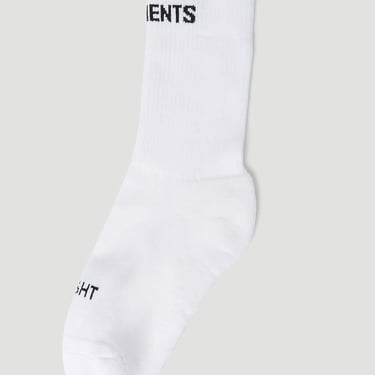 Vetements Women Logo Socks