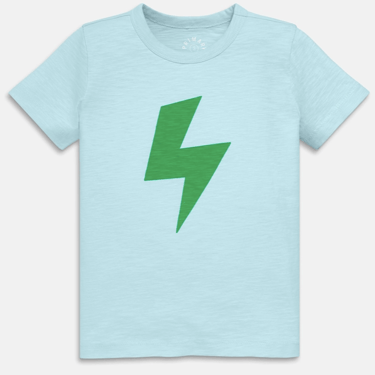 Kids Bolt Tee Saltwater Bolt